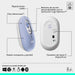 EAN 5099206126374 - Logitech 910-007414 ratón Universal Ambidextro Óptico 4000 DPI imagen 15
