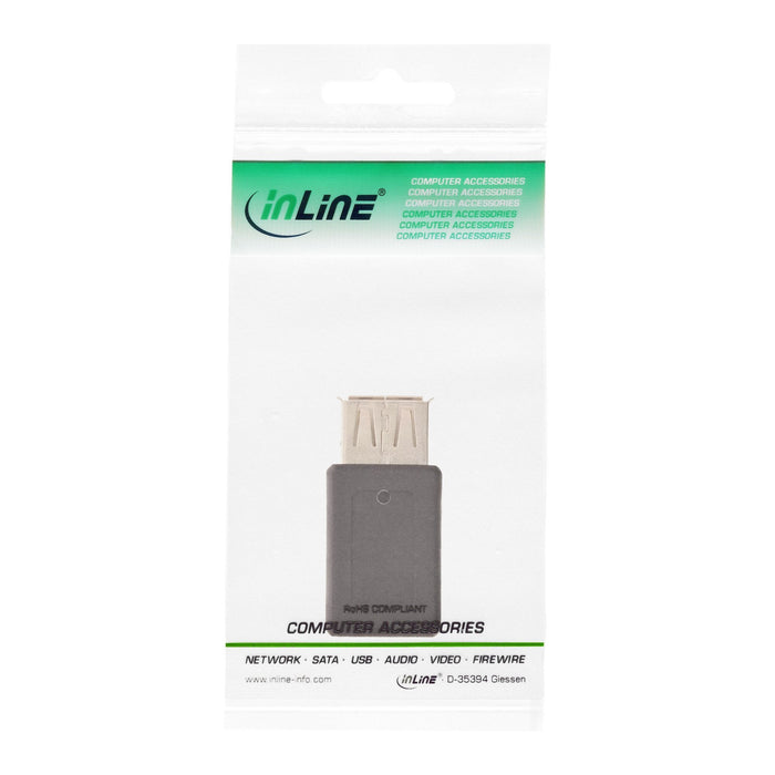 Adaptador Inline Micro-Usb, Usb A Hembra A Micro-Usb B Hembra