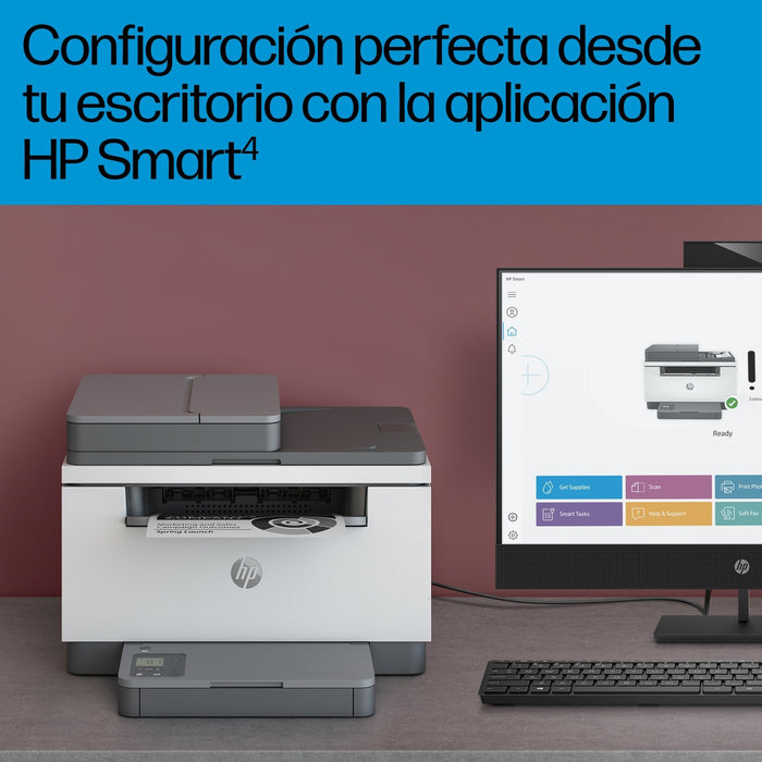 Multifunción Láser Monocromo Hp Laserjet Mfp M234sdn Dúplex Adf Blanca