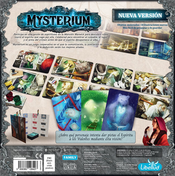 EAN 3558380128427 - Asmodee Mysterium LIBMYST2501ES juego de tablero 42 min Juego de mesa Estrategia imagen 2