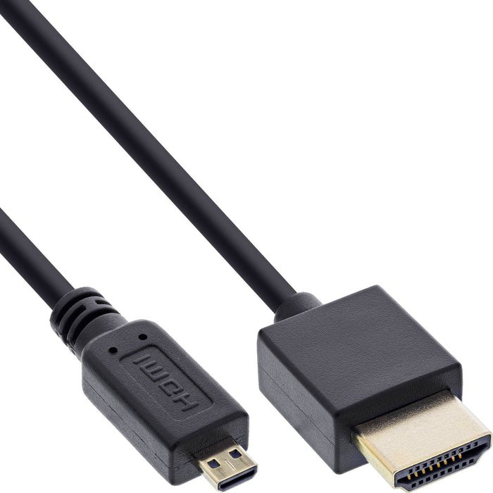 EAN 4043718275229 - InLine 17533D cable HDMI 0,3 m HDMI tipo A (Estándar) HDMI tipo D (Micro) Negro imagen 1