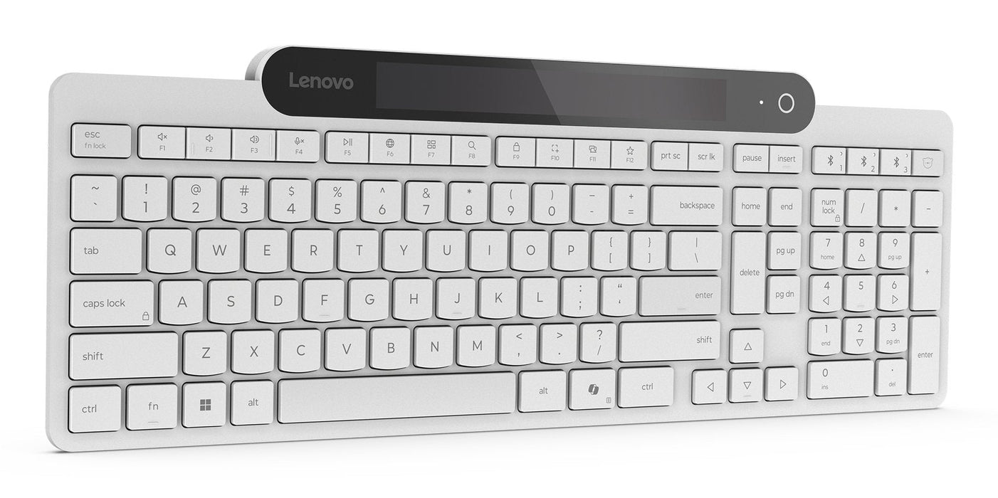 Teclado Lenovo 800 Auto-Carregável Bt Blanco