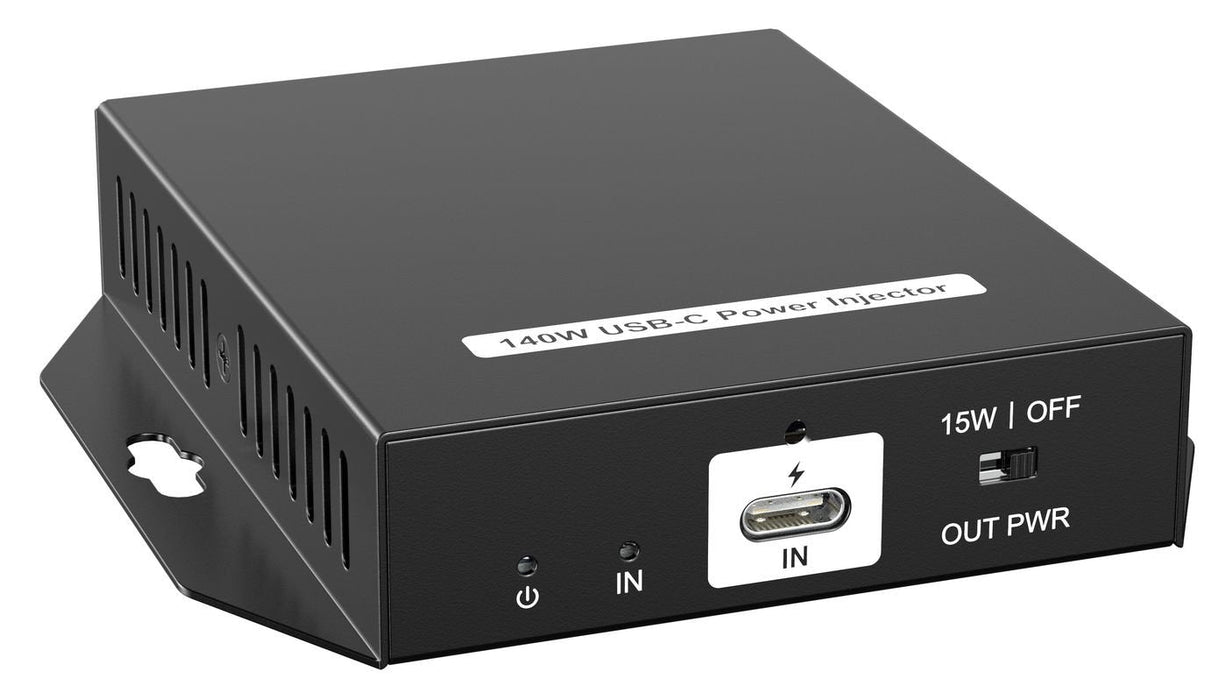 Usb-C Power Injector Supports  Up To 140w Charging