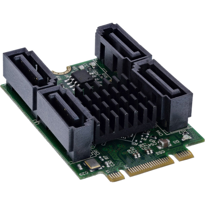 Inline Tarjeta De Interfaz M.2 Key B+M A 4x Sata Conector Macho - Raid - Hyperduo