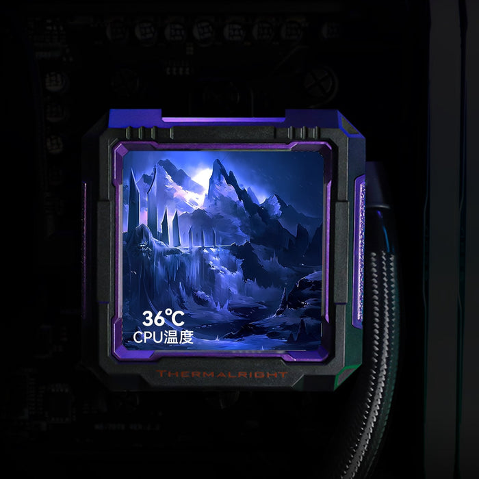 Water Cooler Cpu Aio Thermalright Frozen Warframe Pro Argb