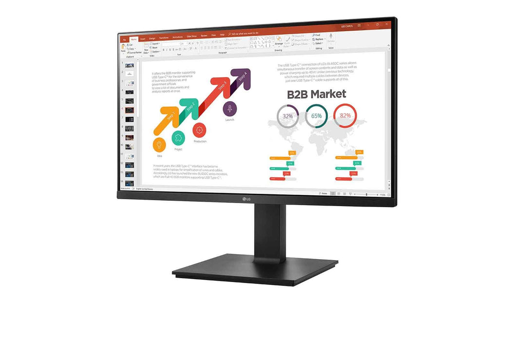 EAN 5715063221549 - LG 24BP45SP-B pantalla para PC 60,5 cm (23.8") 1920 x 1080 Pixeles Full HD LED Negro imagen 2