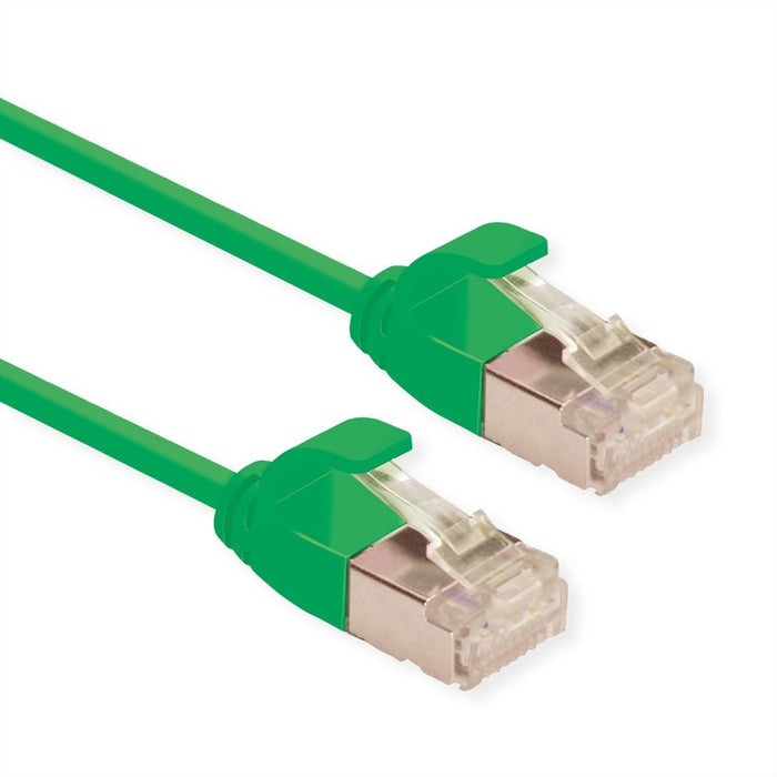 Roline Verde U Ftp Cable De Red Cat.6a (Class Ea), Lsoh, Slim, Grn, 2 M