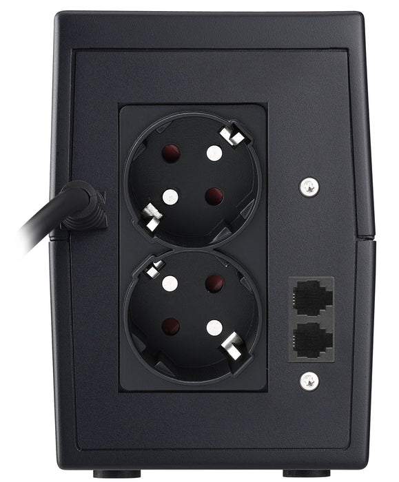 EAN 4260074976472 - PowerWalker VI 650 SHL Schuko sistema de alimentación ininterrumpida (UPS) Línea interactiva 0,65 kVA 360 imagen 2