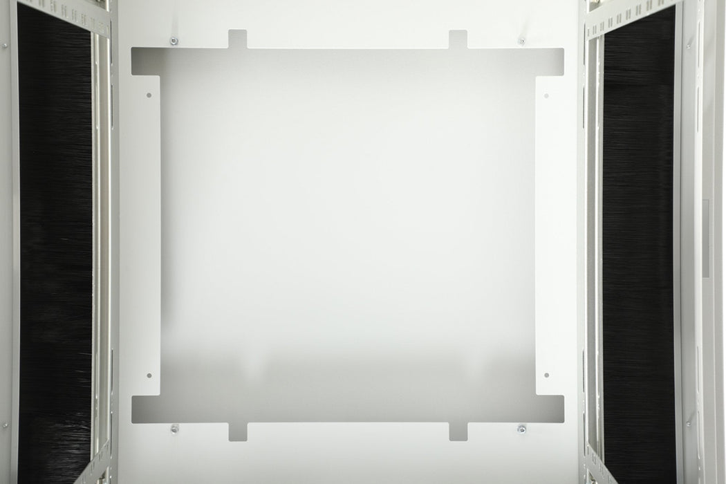 Armario De Red De 42ua Unique, 2053x800x1000 Mm Sin Partes Laterales, Gris