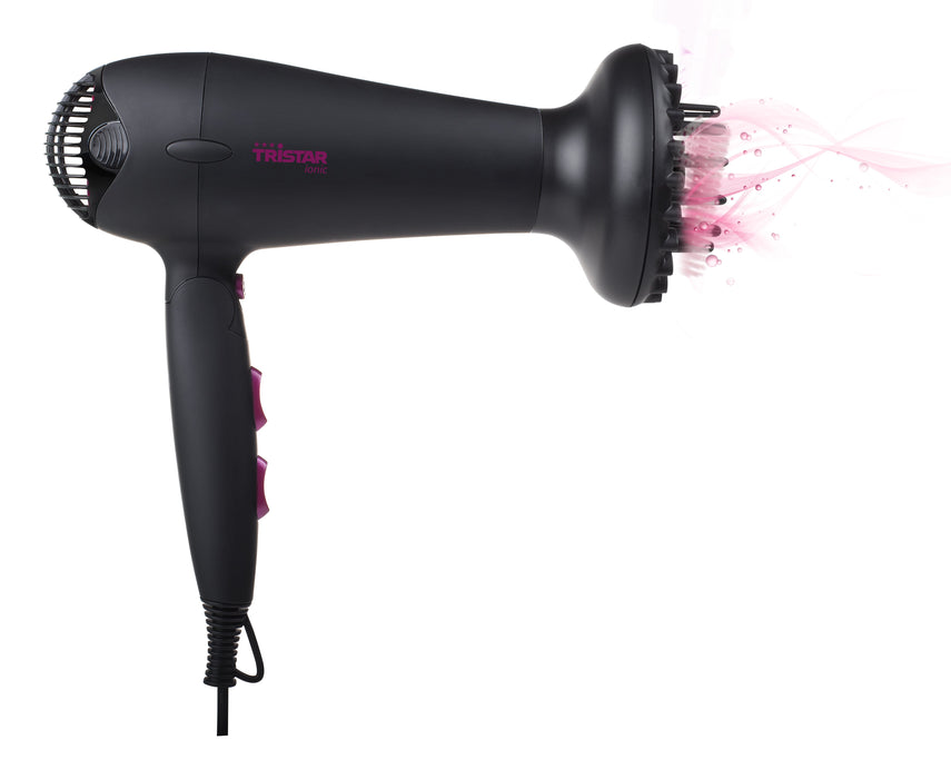 EAN 8713016013675 - Tristar HD-2358 secador 2000 W Negro, Violeta imagen 1