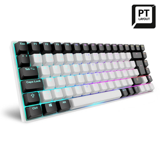 EAN 4044951039708 - Sharkoon SKILLER SGK50 S3 teclado Juego USB QWERTY Portugués Blanco imagen 2