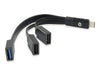 EAN 4015867205075 - Conceptronic HUBBIES01B hub de interfaz USB 3.2 Gen 2 (3.1 Gen 2) Type-C 5000 Mbit/s Negro imagen 1