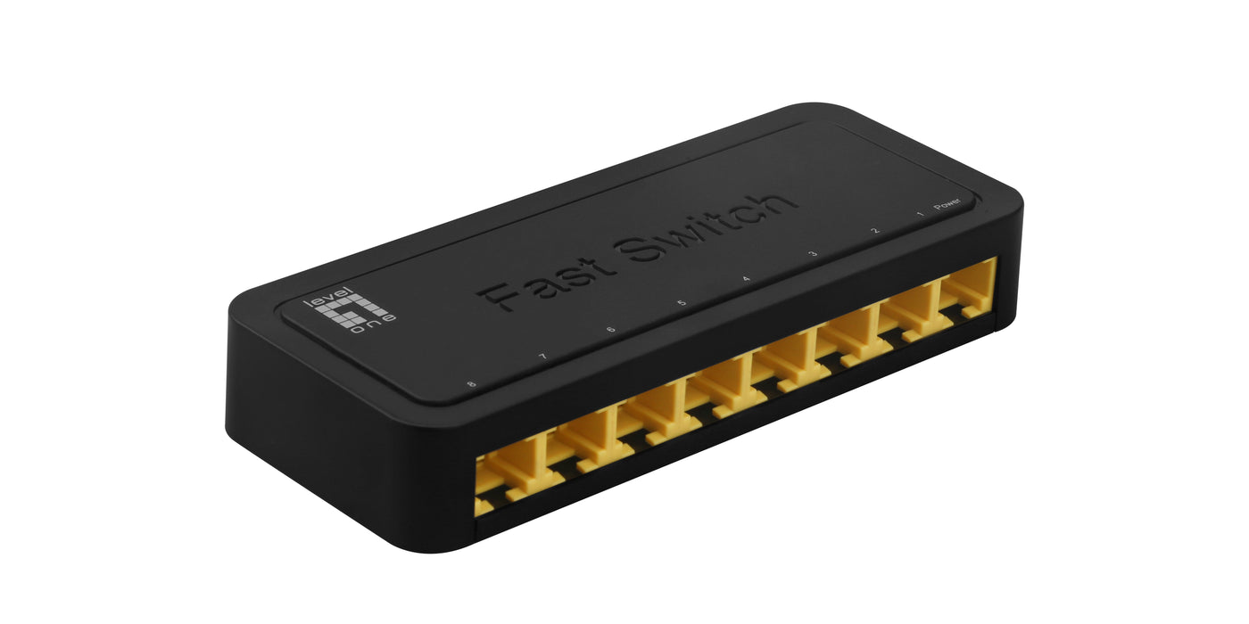 Switch Sobremesa Level One 8 Puertos Fast Ethernet 10 100