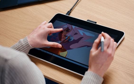 EAN 4949268707473 - Wacom One 13 touch tableta digitalizadora Negro, Gris 294 x 165 mm USB imagen 5