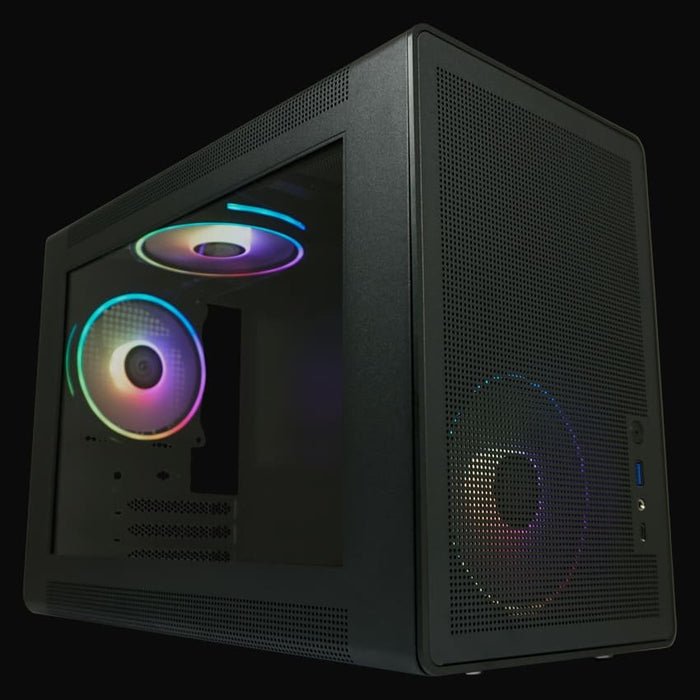 EAN 4262443280548 - LC-Power LC-716MB-ON carcasa de ordenador Micro Torre Negro imagen 2