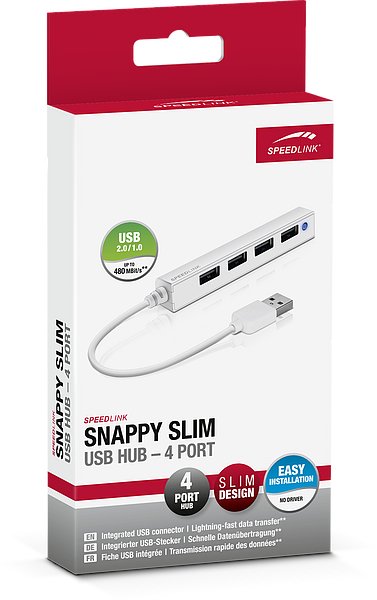 EAN 4027301461510 - SPEEDLINK SNAPPY SLIM 480 Mbit/s Blanco imagen 2