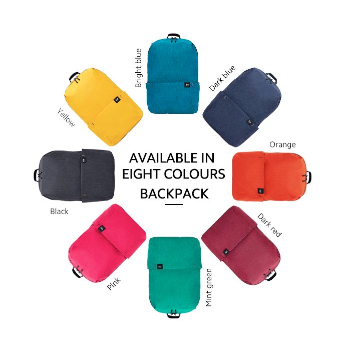 EAN 6934177706141 - Xiaomi Mi Casual Daypack mochila Mochila informal Naranja Poliéster imagen 4
