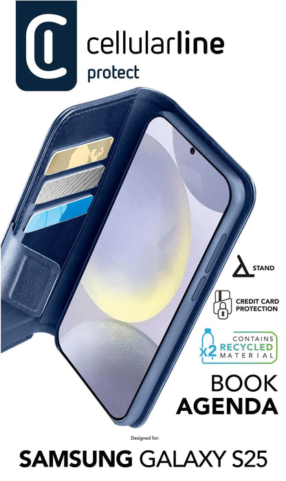 EAN 8018080491337 - Cellularline 8018080491337 funda para teléfono móvil 16,1 cm (6.36") Folio Azul imagen 2