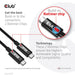 EAN 8719214472573 - CLUB3D CAC-1578 cable USB USB4 Gen 3x2 USB C Negro imagen 4