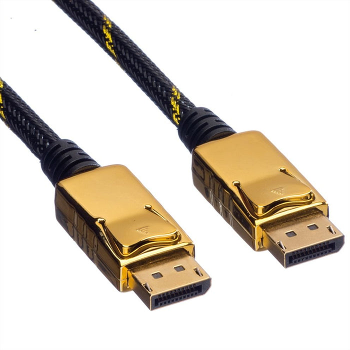 Roline Gold Displayport Cable, Dp St - St, 1,5 M