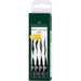 EAN 4005401671398 - Faber-Castell 167139 rotulador de punta fina Negro 4 pieza(s) imagen 1