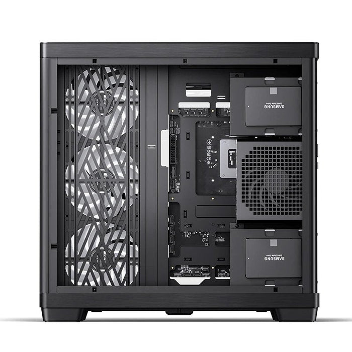 Jonsbo Tk-4 Gehäuse, Midi-Tower, Atx, Tempered Glass - Schwarz