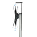 EAN 8433281007444 - TooQ FS1870M-B soporte para pantalla de señalización 94 cm (37") Negro, Plata imagen 8