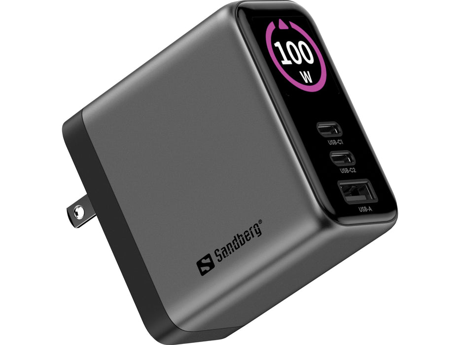 Travel Charger Pd100w Display