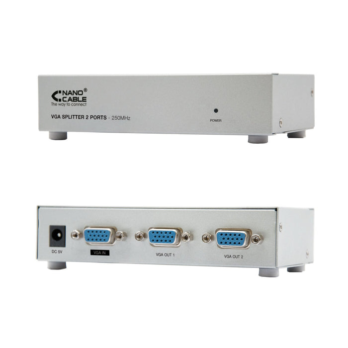 EAN 8433281004542 - Nanocable 10.25.0002 divisor de video 2x VGA imagen 1