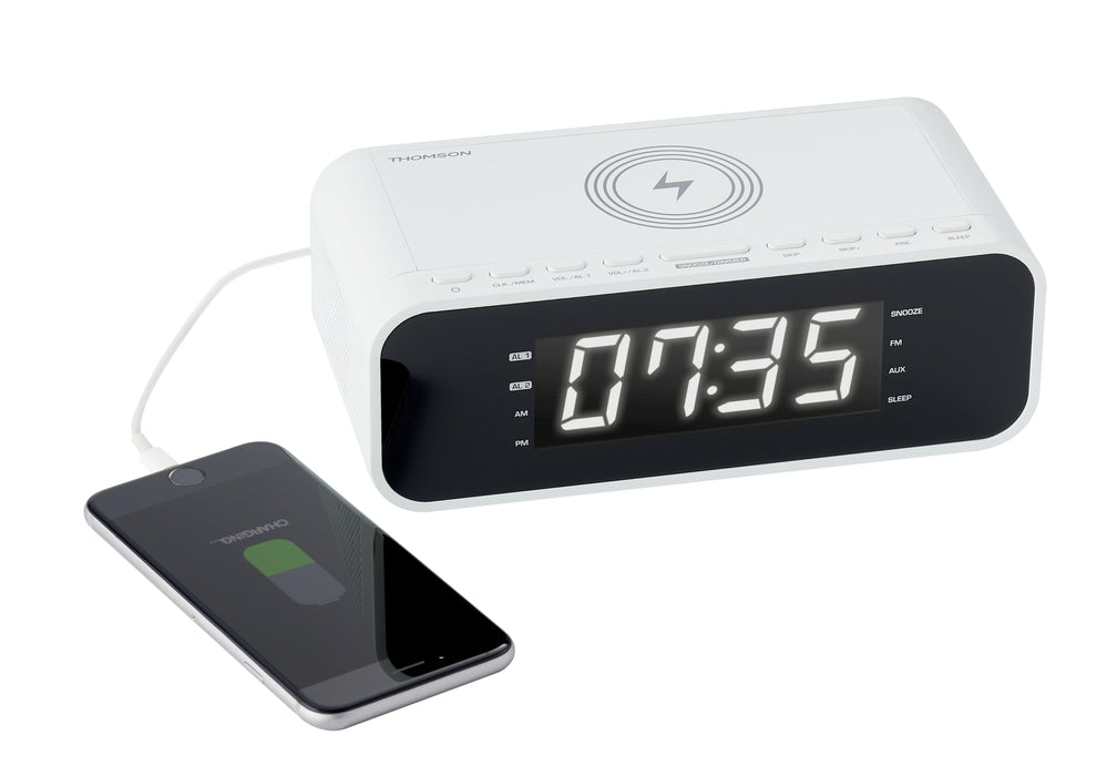 EAN 3499550370706 - Thomson CR221I radio Reloj Digital Blanco imagen 6