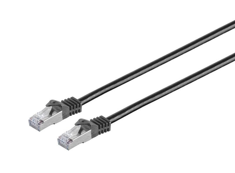 EAN 5712505455357 - Microconnect SFTP710S cable de red Negro 10 m Cat7 S/FTP (S-STP) imagen 1