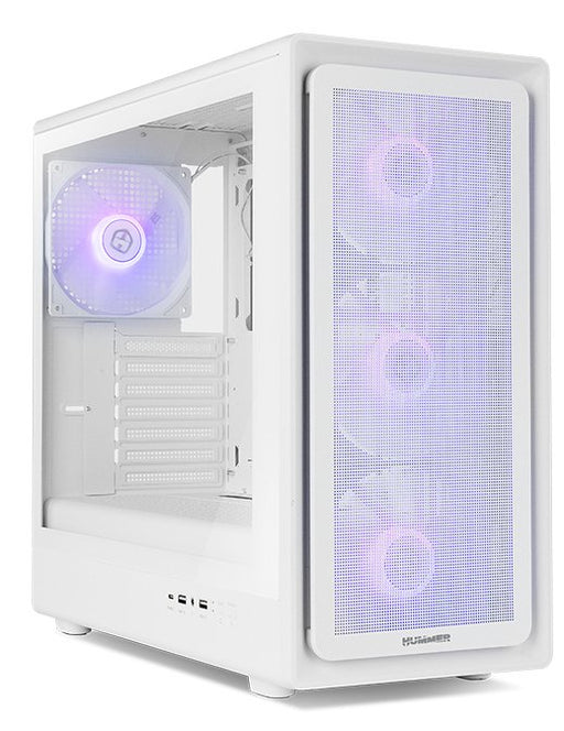 EAN 8436587975981 - NOX Hummer NXHUMMERAEROWH carcasa de ordenador Midi Tower Blanco imagen 1