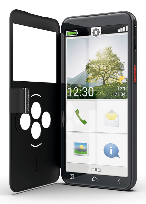 EAN 9005613168995 - Emporia emporiaSMART.7lite 13,8 cm (5.45") SIM única Android 15 4G USB Tipo C 6 GB 128 GB 3500 mAh Negro imagen 1