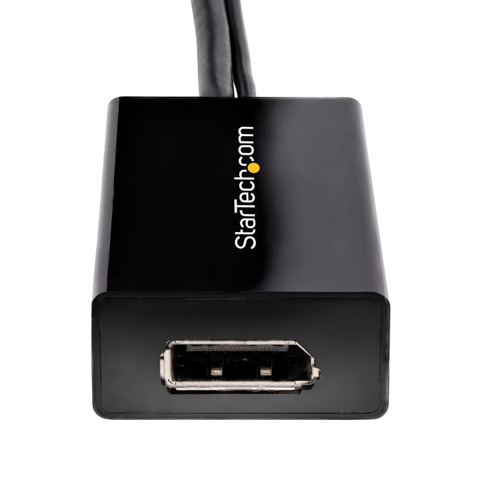 EAN 0065030875851 - StarTech.com DVI2DP2 adaptador de cable de vídeo 0,254 m Negro imagen 2
