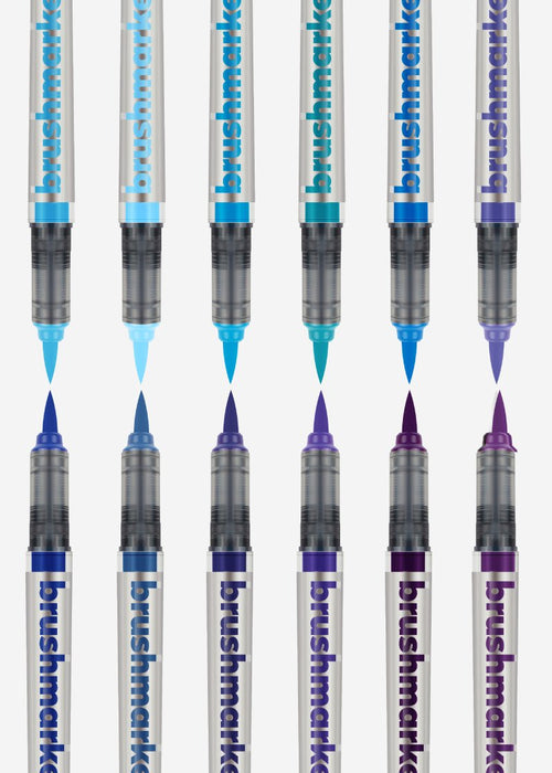 EAN 5904446025618 - karin BrushmarkerPRO Azul, Cian, Indigo, Lila, Turquesa, Violeta 12 pieza(s) imagen 3