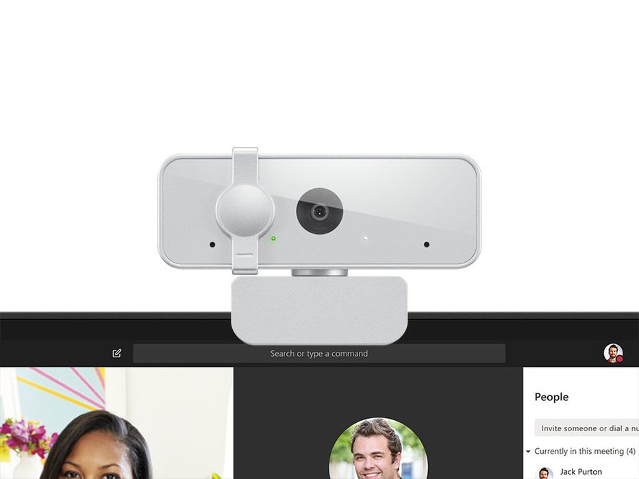 EAN 0195892122487 - Lenovo 310 cámara web 1920 x 1080 Pixeles USB 2.0 Blanco imagen 6