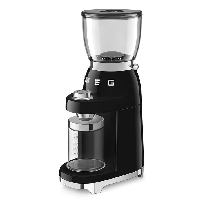 EAN 8017709317966 - Smeg CGF11BLEU molinillo de café 150 W Negro imagen 5