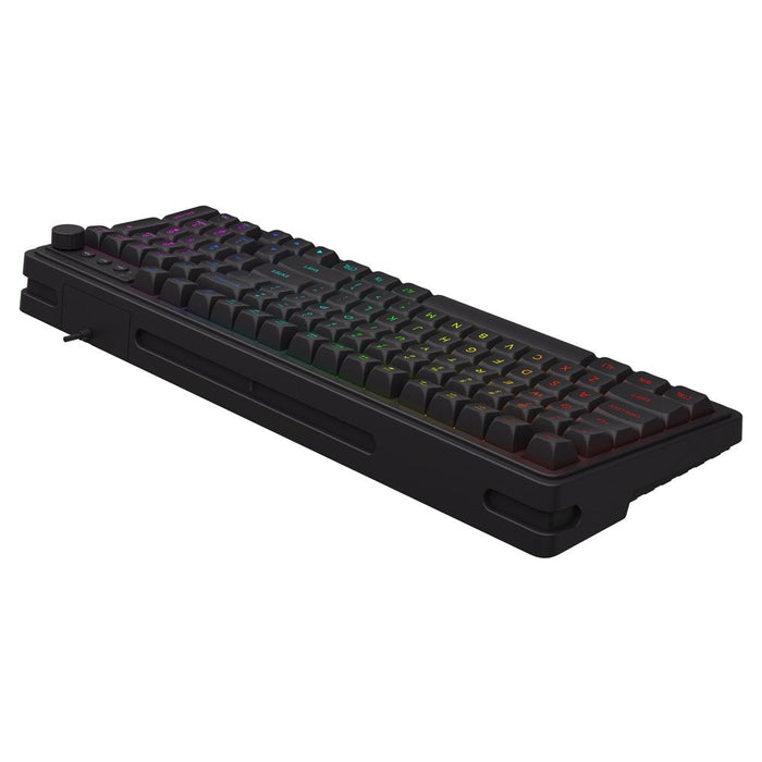 Savio Galaxis Teclado Juego Usb Qwerty Inglés De Ee. Uu. Negro