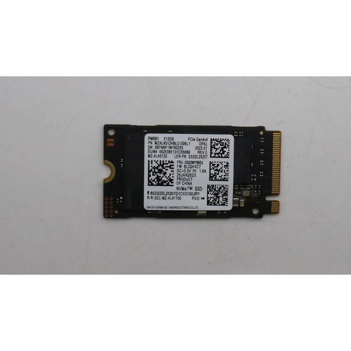 512gb M.2 2242 Pcie 4.0 Nvme  Ssd With Opal Security