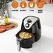 EAN 8713016075628 - Tristar FR-6994 freidora Sencillo 4,5 L Independiente 1500 W Freidora de aire caliente Negro, Plata imagen 23