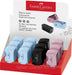 EAN 6933256657749 - Faber-Castell 182774 sacapuntas Sacapuntas manual Negro, Azul, Rosa imagen 1