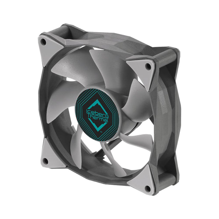 EAN 1230000071017 - Iceberg Thermal IceGALE Carcasa del ordenador Ventilador 8 cm Gris 1 pieza(s) imagen 2