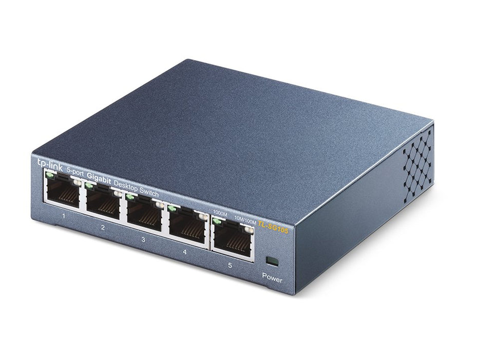 EAN 6935364021146 - TP-Link TL-SG105 No administrado Gigabit Ethernet (10/100/1000) Negro imagen 3