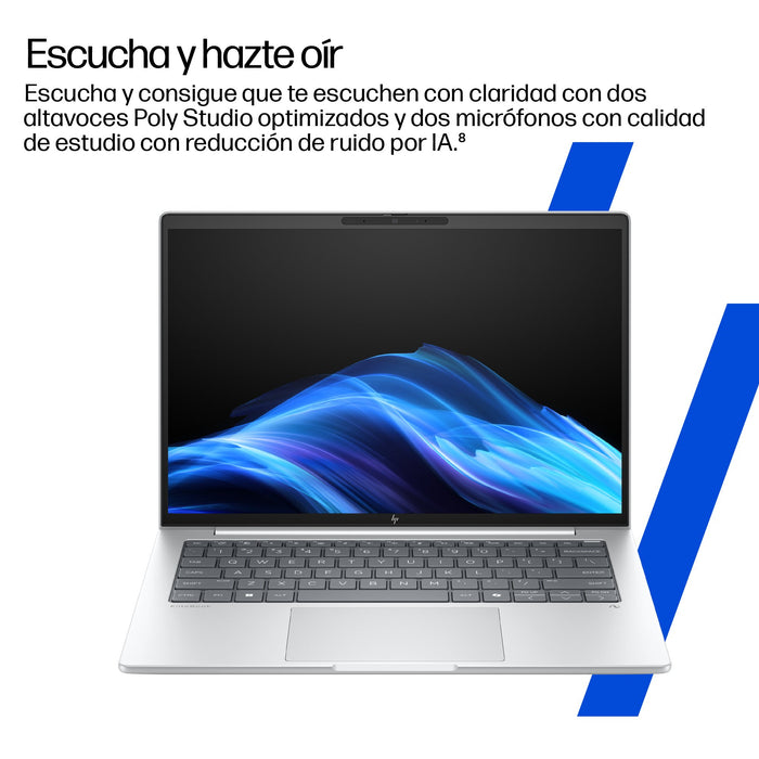 EAN 0821844052549 - HP EliteBook 8 G1i Next Gen AI PC Wolf Pro Security Edition Copilot+ PC Intel Core Ultra 5 226V Portátil  imagen 8