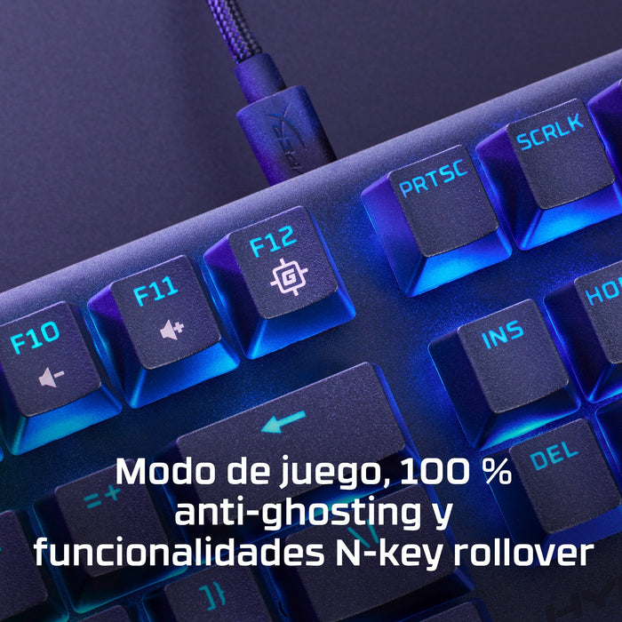 EAN 0196337969827 - HyperX Alloy Origins Core PBT HX Aqua Gaming Keyboard teclado Juego USB Negro imagen 8