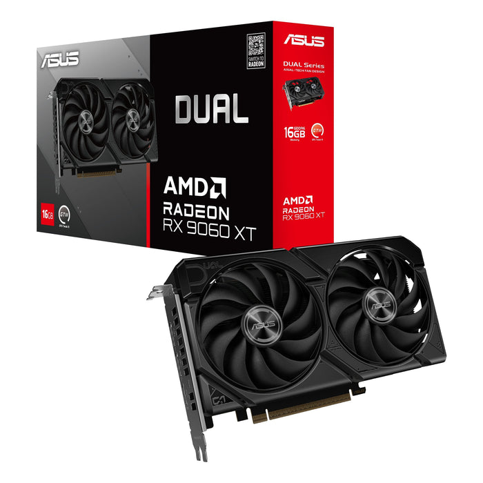 Asus Dual -Rx9060xt-16g Amd Radeon Rx 9060 Xt 16 Gb Gddr6