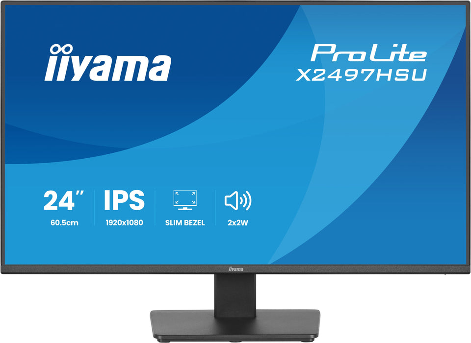 EAN 4948570125814 - iiyama ProLite X2497HSU-B1 pantalla para PC 60,5 cm (23.8") 1920 x 1080 Pixeles Full HD LED Negro imagen 3