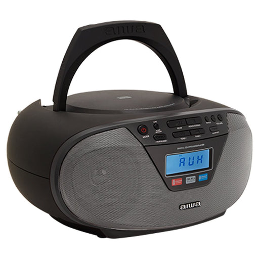 EAN 8435256898422 - Aiwa BBTU-400BK sistema estéreo portátil Analógico y digital 6 W FM Negro Reproducción MP3 imagen 2