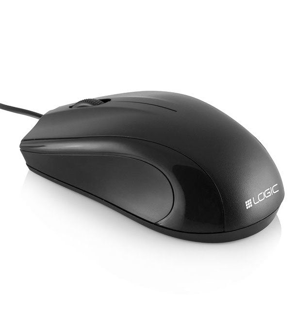 Ratón Logic Lm-12 Usb Tipo A Óptico 1000 Dpi Ambidiestro