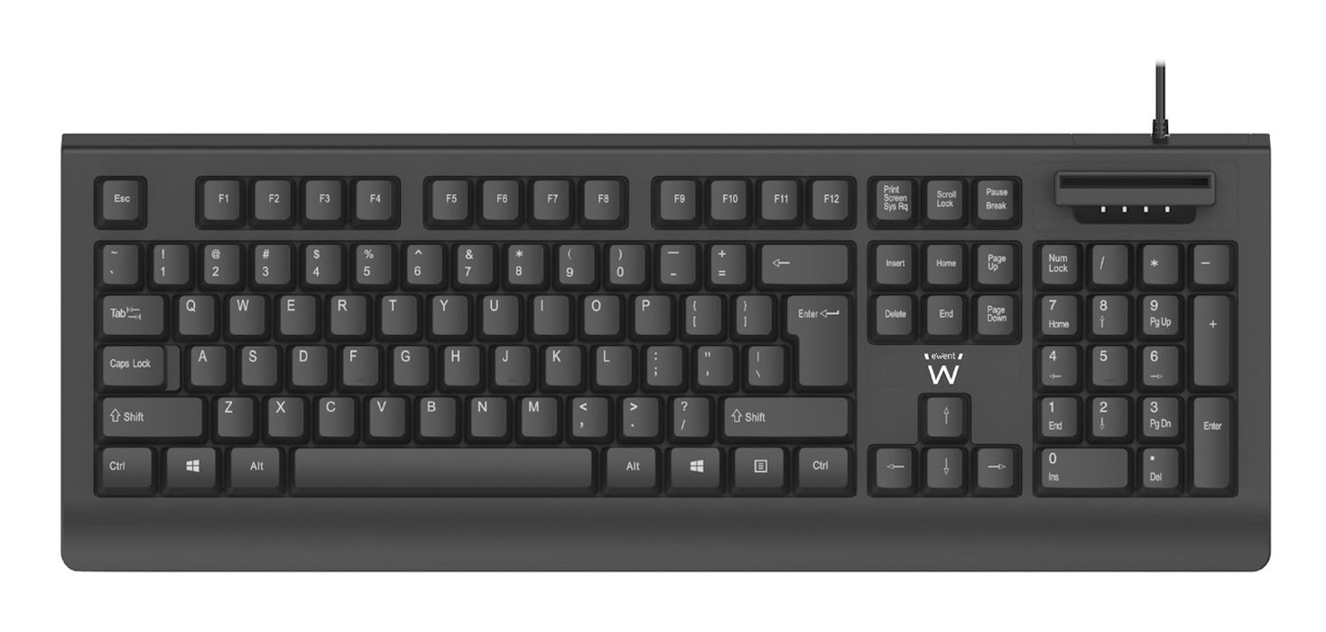 EAN 8052101433418 - Ewent EW3287 teclado Universal USB QWERTY Portugués Negro imagen 1